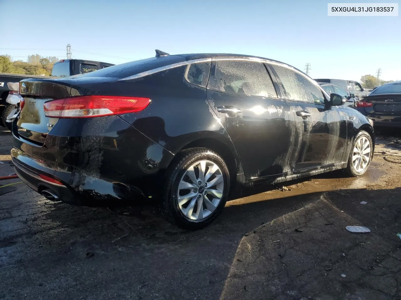 2018 Kia Optima Ex VIN: 5XXGU4L31JG183537 Lot: 76013294