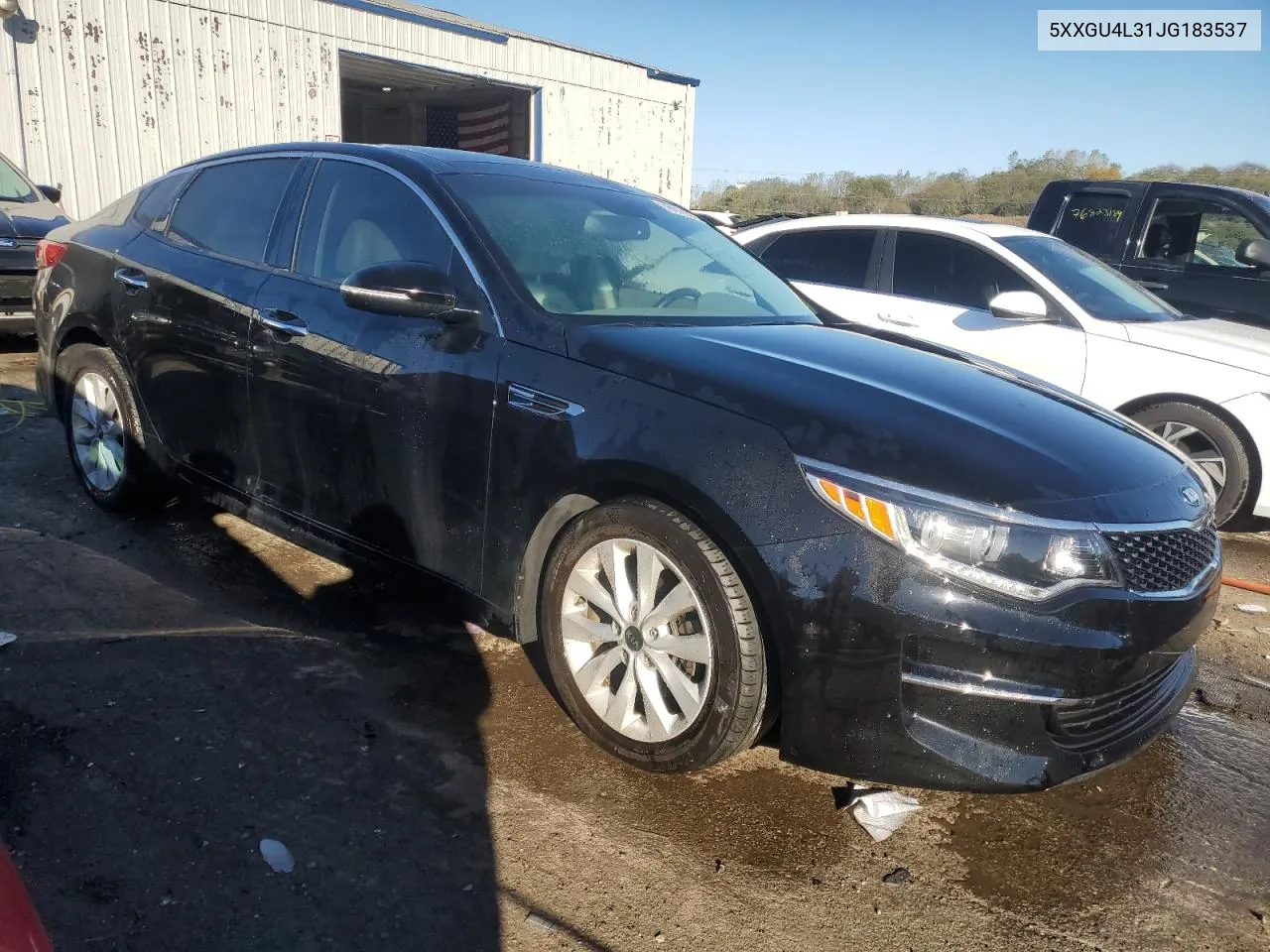 2018 Kia Optima Ex VIN: 5XXGU4L31JG183537 Lot: 76013294