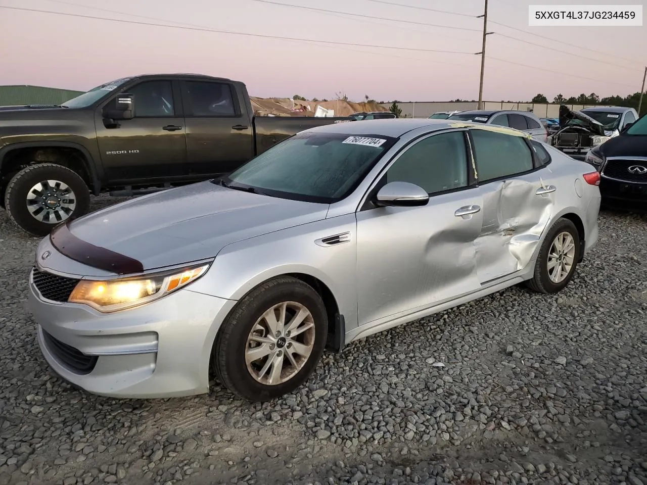 2018 Kia Optima Lx VIN: 5XXGT4L37JG234459 Lot: 76077704