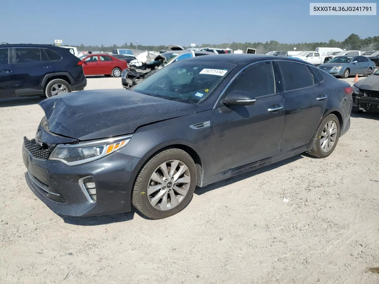 5XXGT4L36JG241791 2018 Kia Optima Lx