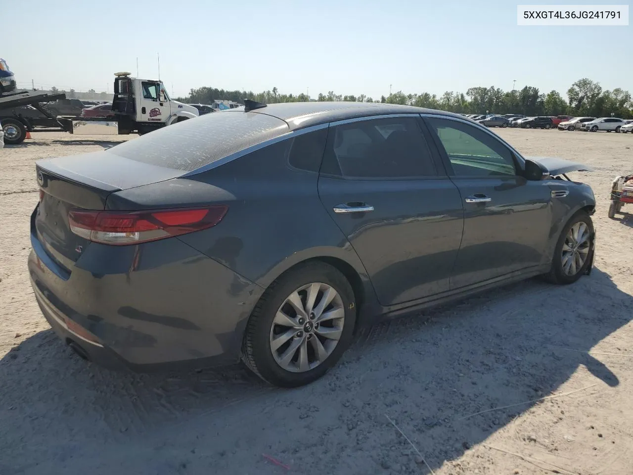 2018 Kia Optima Lx VIN: 5XXGT4L36JG241791 Lot: 76271134