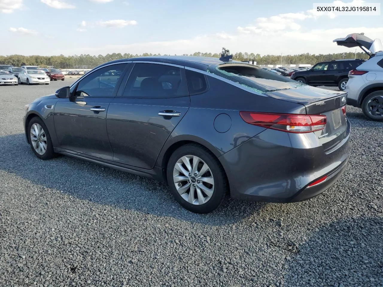 2018 Kia Optima Lx VIN: 5XXGT4L32JG195814 Lot: 76284424