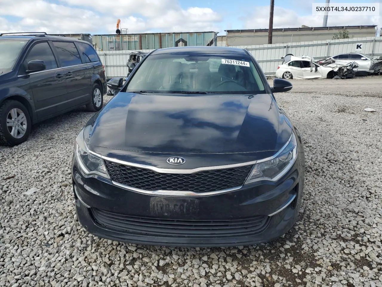 2018 Kia Optima Lx VIN: 5XXGT4L34JG237710 Lot: 76311244