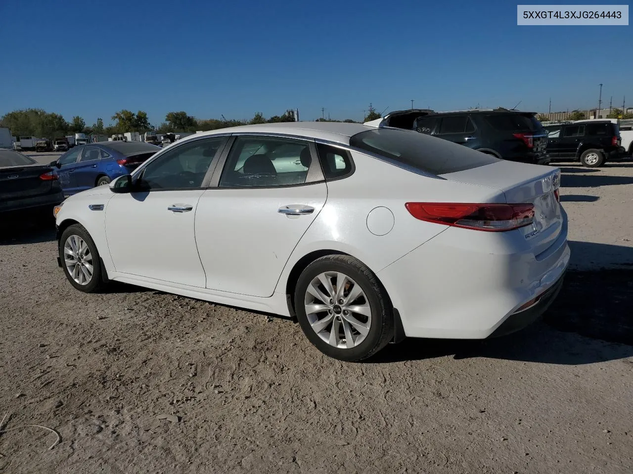 2018 Kia Optima Lx VIN: 5XXGT4L3XJG264443 Lot: 76343274