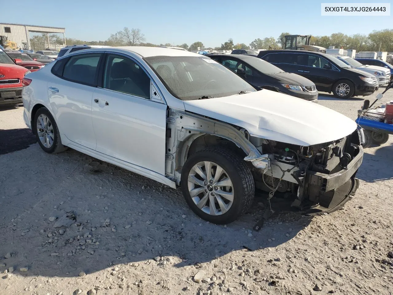 5XXGT4L3XJG264443 2018 Kia Optima Lx