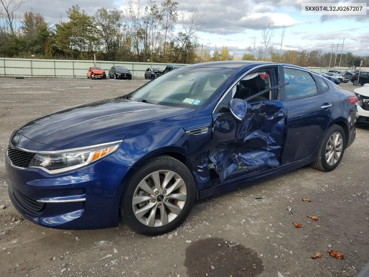 5XXGT4L32JG267207 2018 Kia Optima Lx