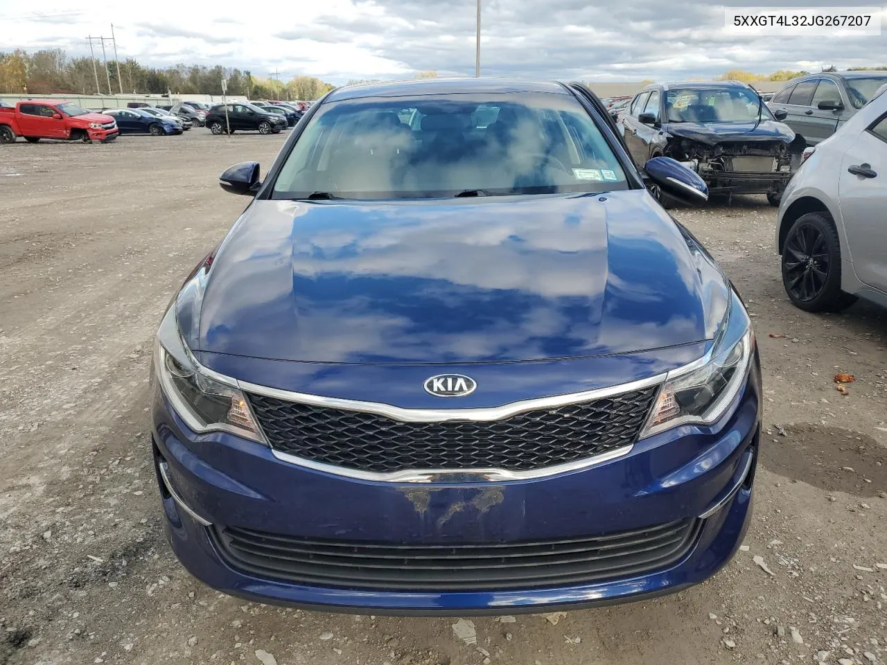 2018 Kia Optima Lx VIN: 5XXGT4L32JG267207 Lot: 76390734