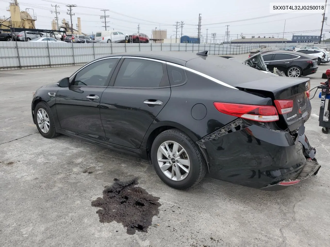 5XXGT4L32JG250018 2018 Kia Optima Lx