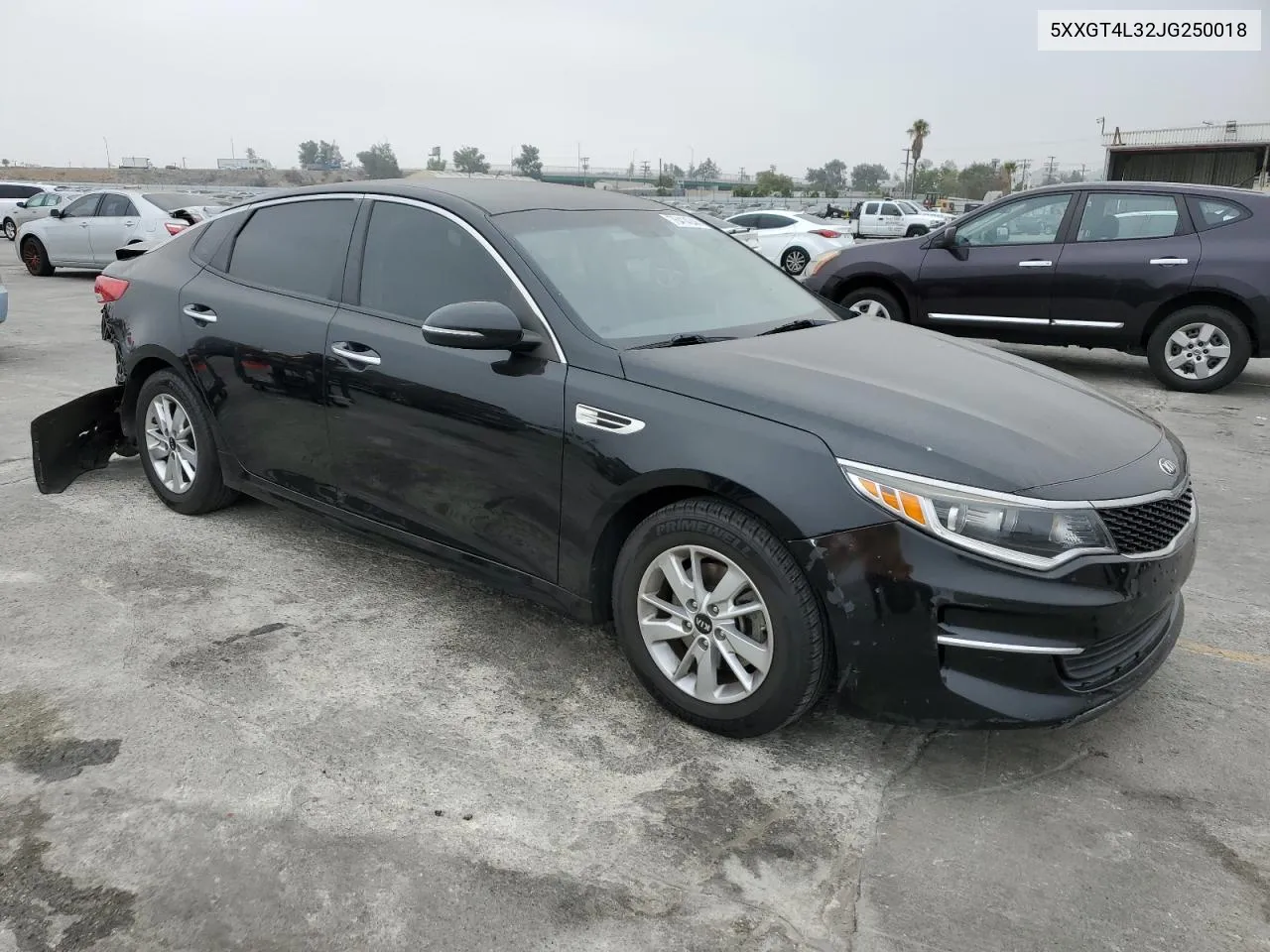 2018 Kia Optima Lx VIN: 5XXGT4L32JG250018 Lot: 76414244