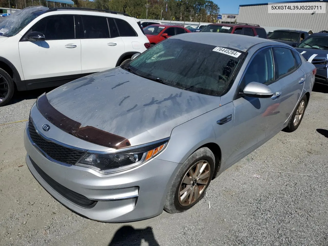 2018 Kia Optima Lx VIN: 5XXGT4L39JG220711 Lot: 76445284