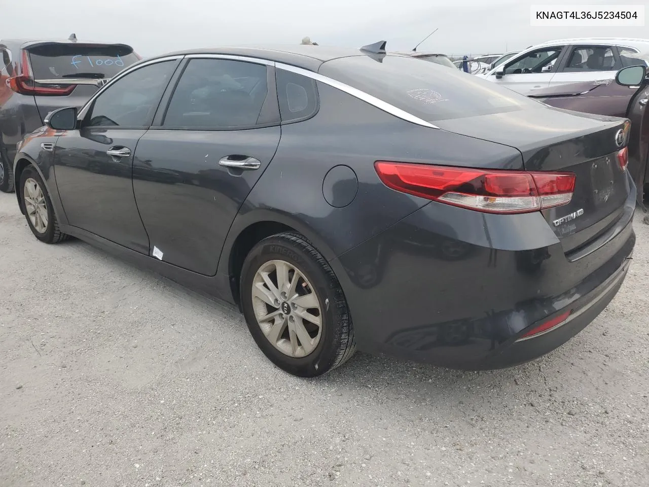 2018 Kia Optima Lx VIN: KNAGT4L36J5234504 Lot: 76490294