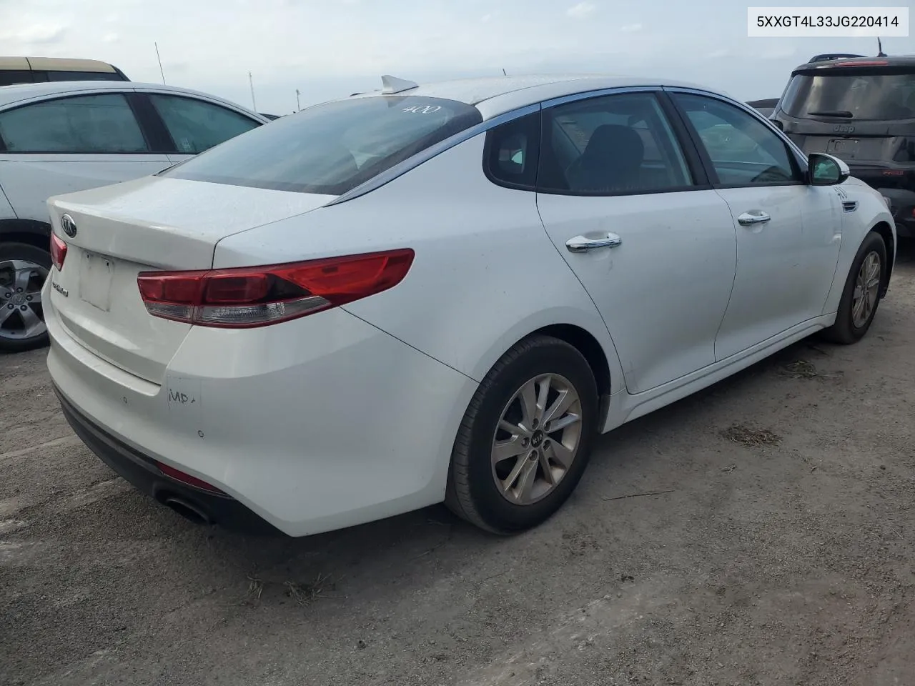 2018 Kia Optima Lx VIN: 5XXGT4L33JG220414 Lot: 76491414