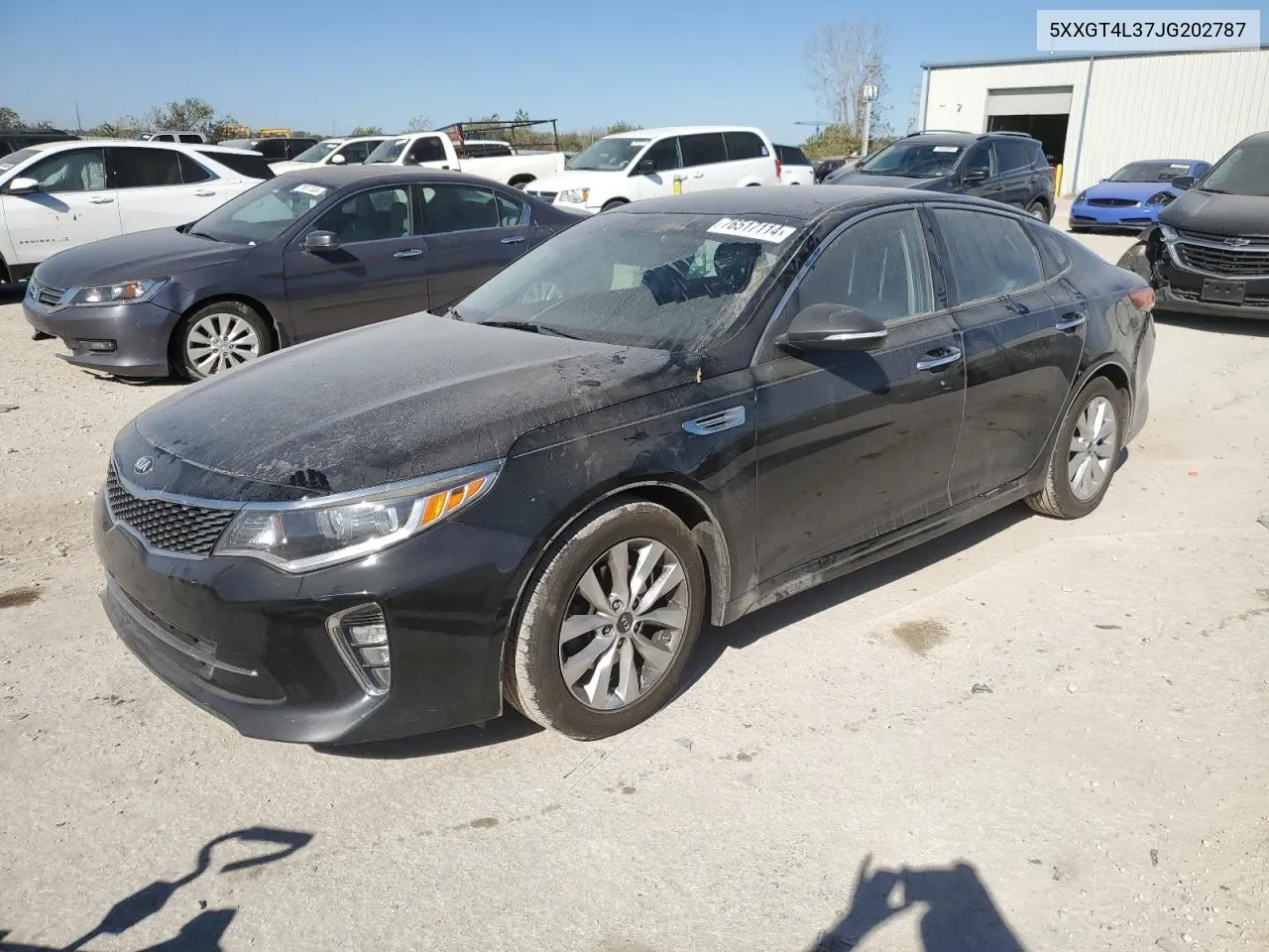 2018 Kia Optima Lx VIN: 5XXGT4L37JG202787 Lot: 76517114