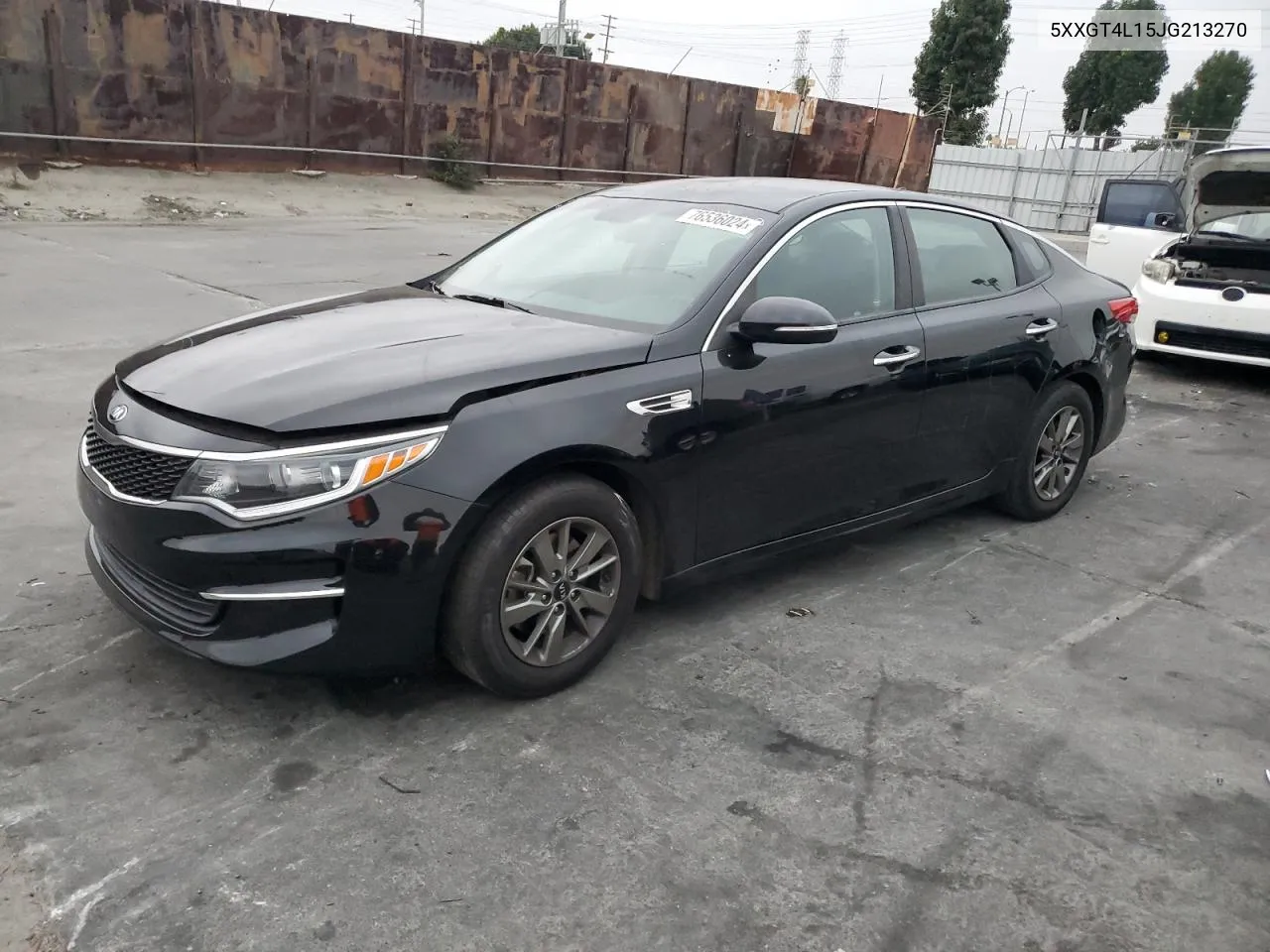 2018 Kia Optima Lx VIN: 5XXGT4L15JG213270 Lot: 76536024