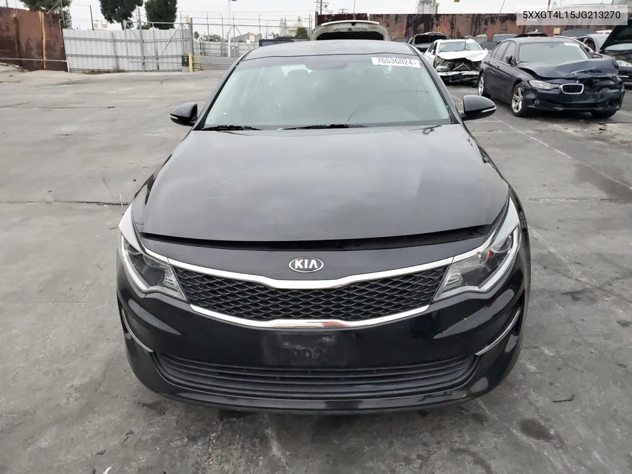 2018 Kia Optima Lx VIN: 5XXGT4L15JG213270 Lot: 76536024