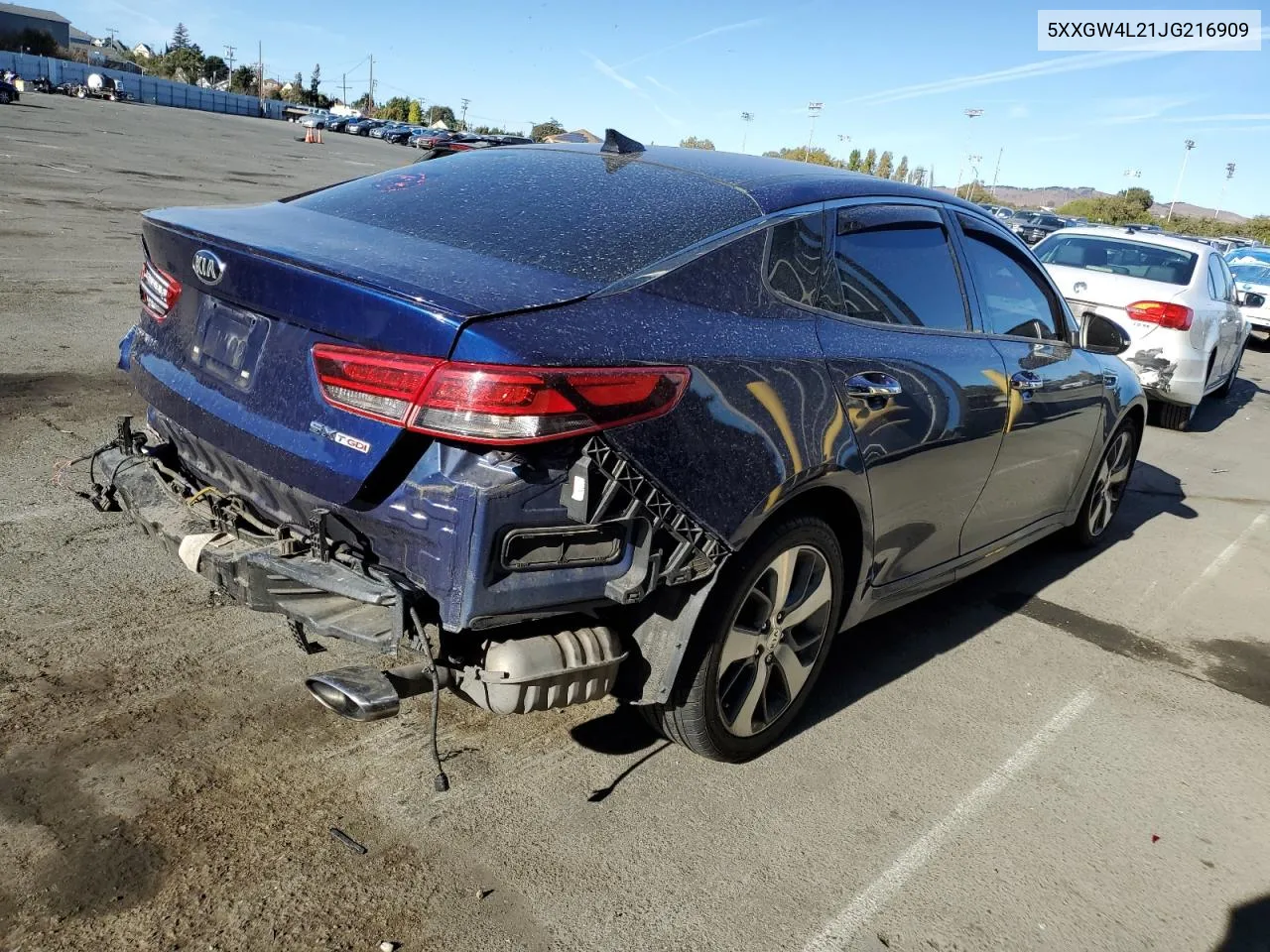 2018 Kia Optima Sx VIN: 5XXGW4L21JG216909 Lot: 76586144