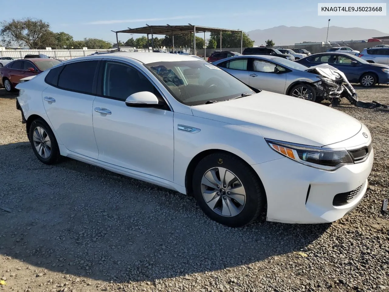 KNAGT4LE9J5023668 2018 Kia Optima Hybrid