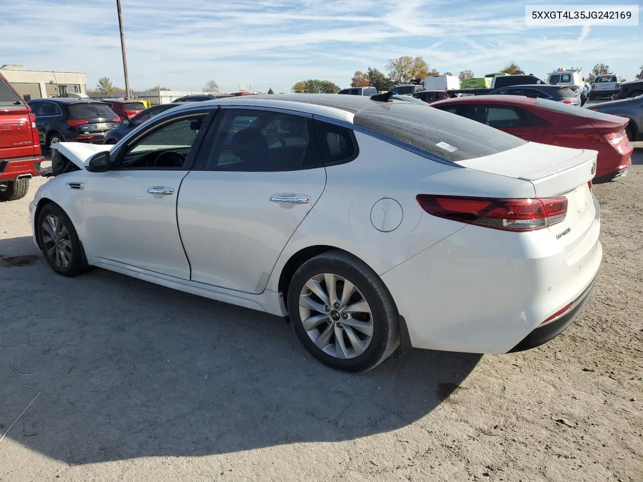 2018 Kia Optima Lx VIN: 5XXGT4L35JG242169 Lot: 76658774