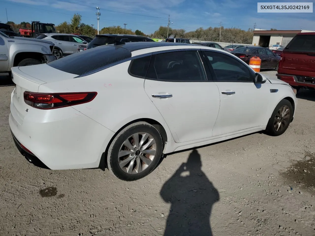 2018 Kia Optima Lx VIN: 5XXGT4L35JG242169 Lot: 76658774