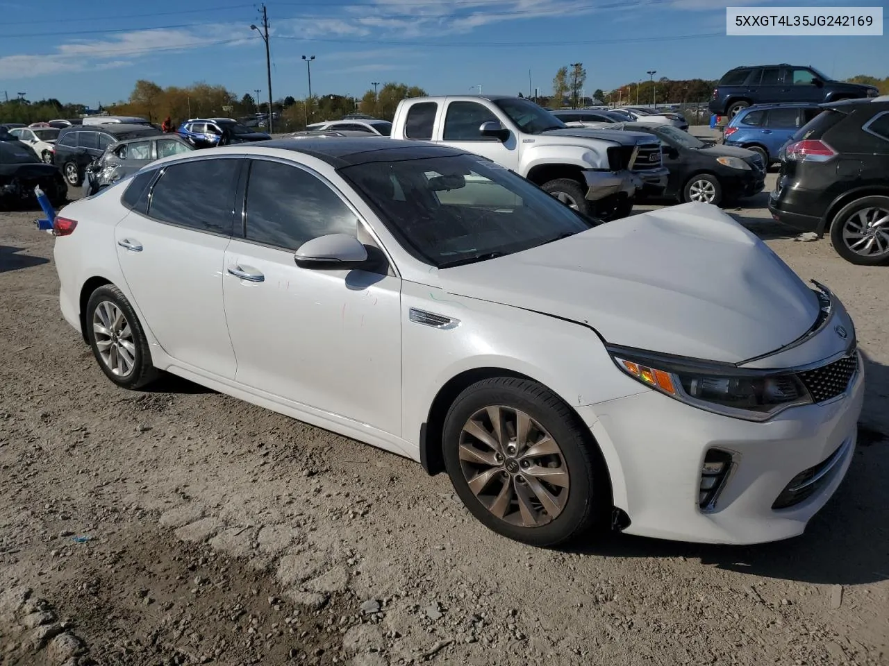 2018 Kia Optima Lx VIN: 5XXGT4L35JG242169 Lot: 76658774