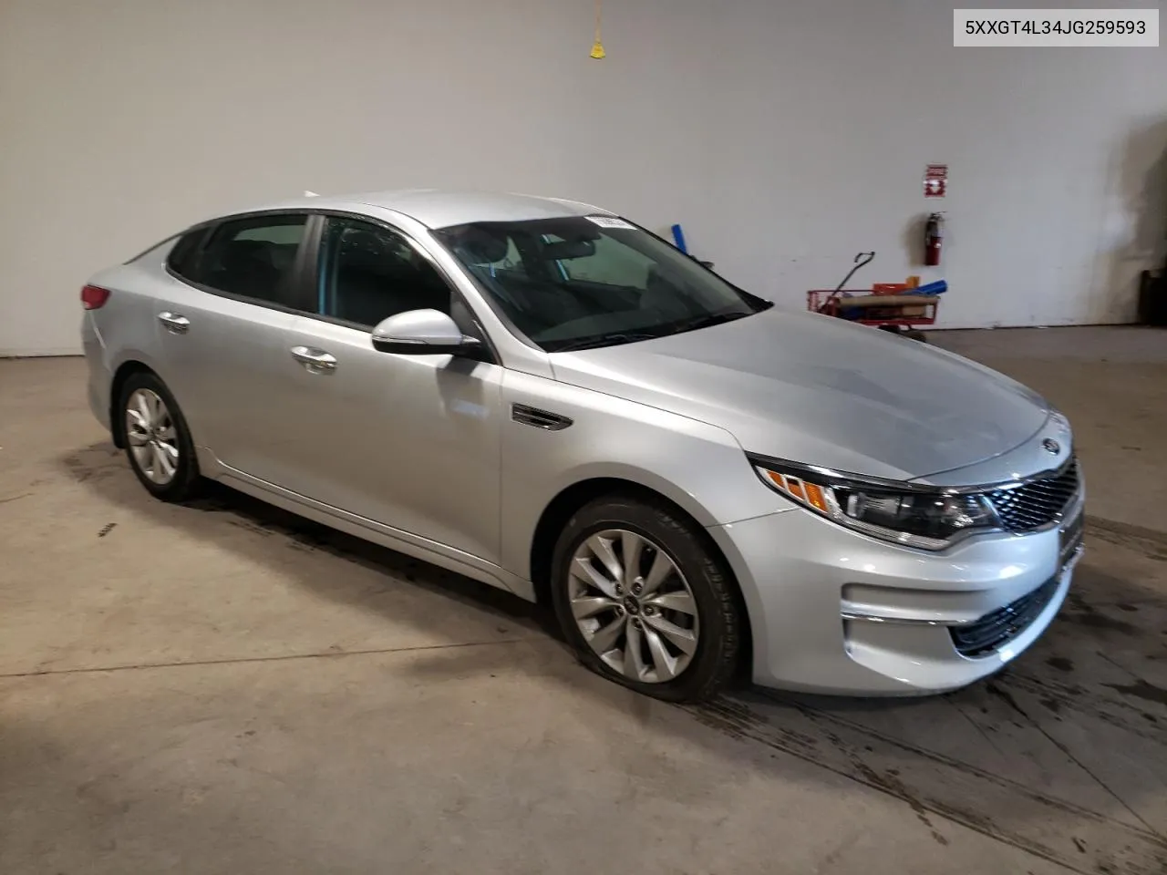 2018 Kia Optima Lx VIN: 5XXGT4L34JG259593 Lot: 76690524