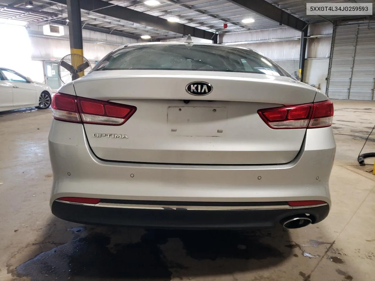 2018 Kia Optima Lx VIN: 5XXGT4L34JG259593 Lot: 76690524