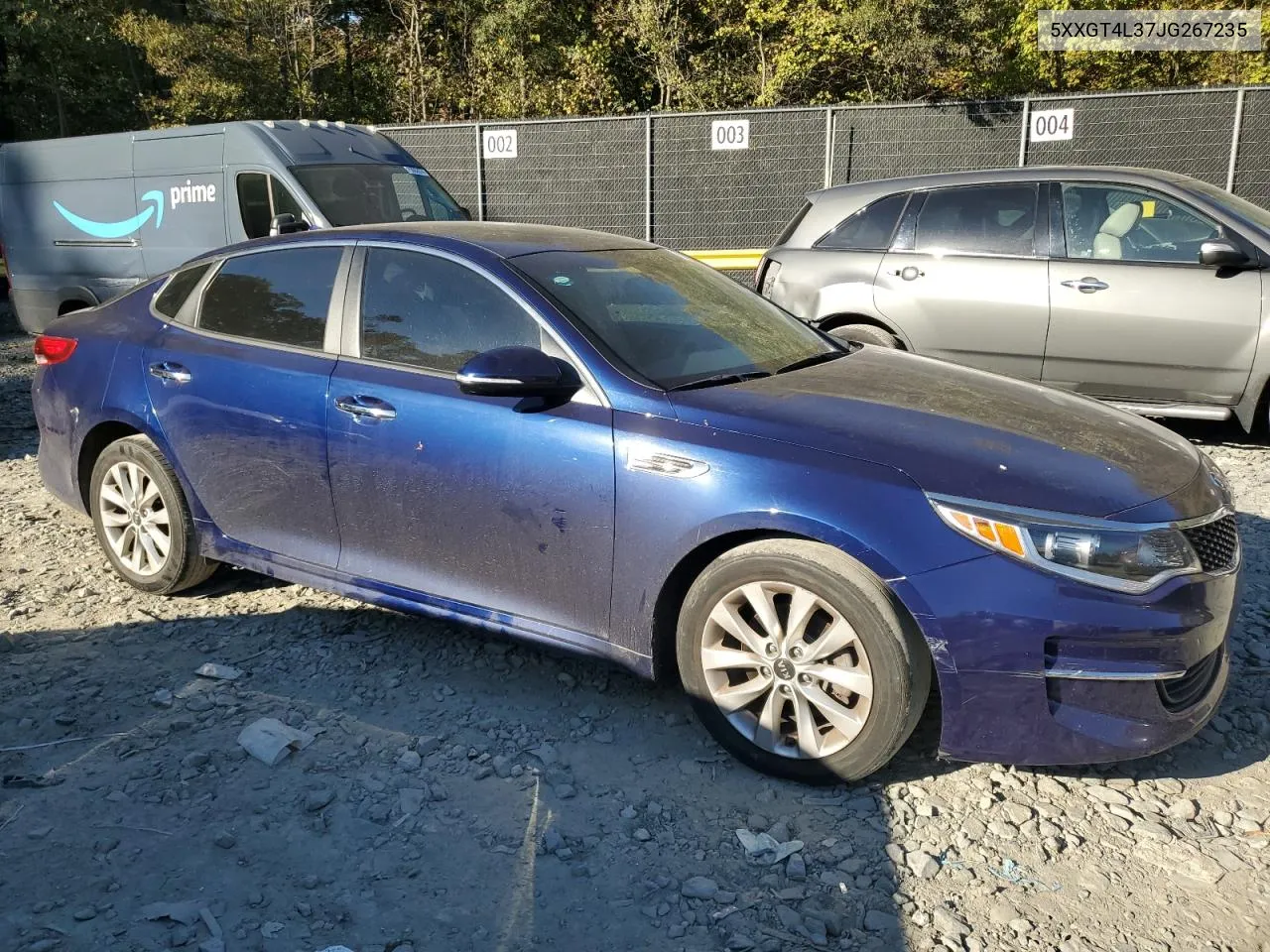 5XXGT4L37JG267235 2018 Kia Optima Lx