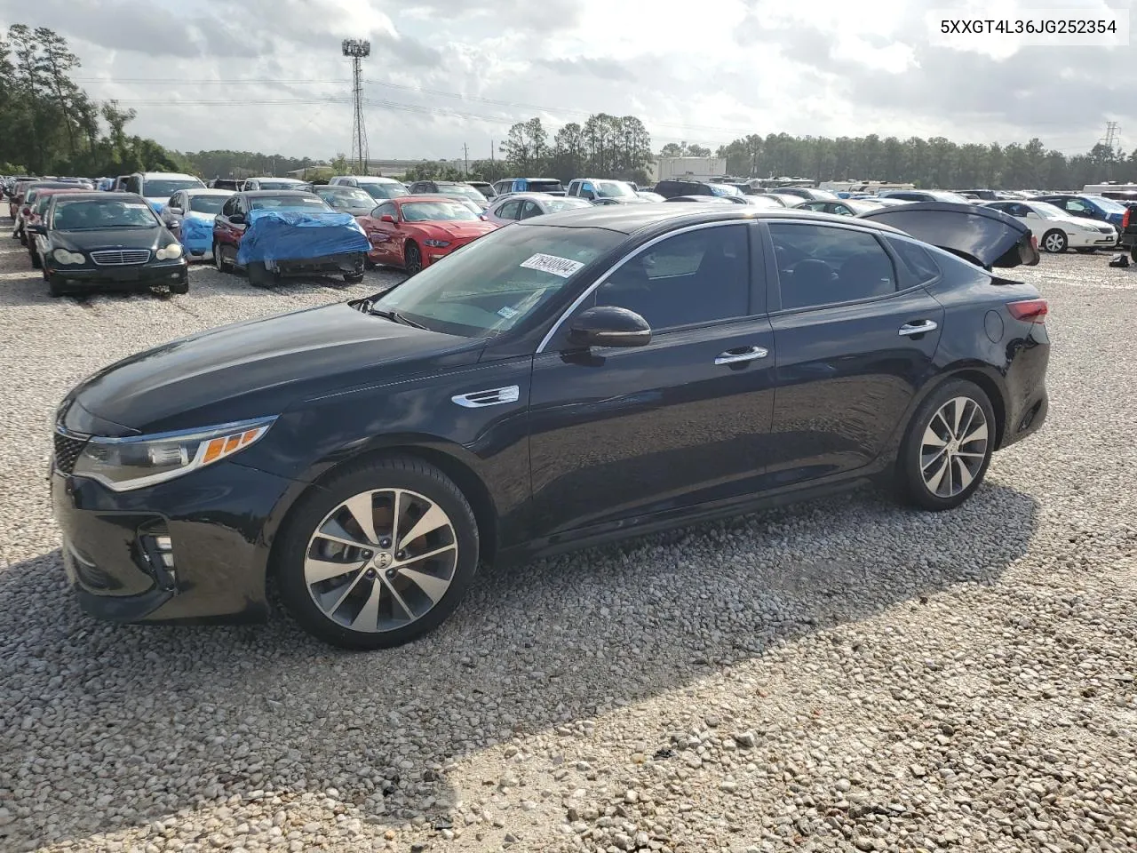 2018 Kia Optima Lx VIN: 5XXGT4L36JG252354 Lot: 76930804