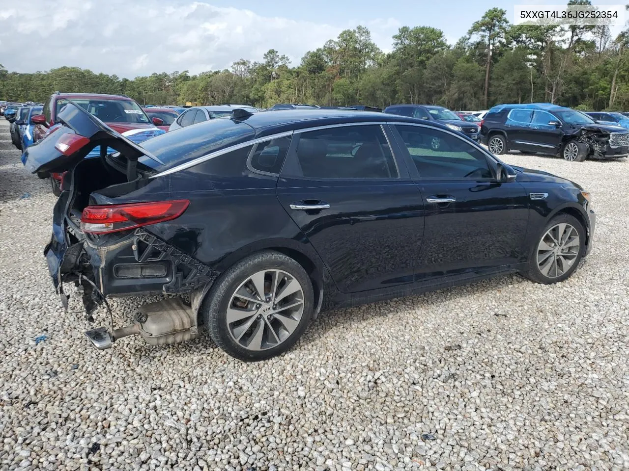 2018 Kia Optima Lx VIN: 5XXGT4L36JG252354 Lot: 76930804