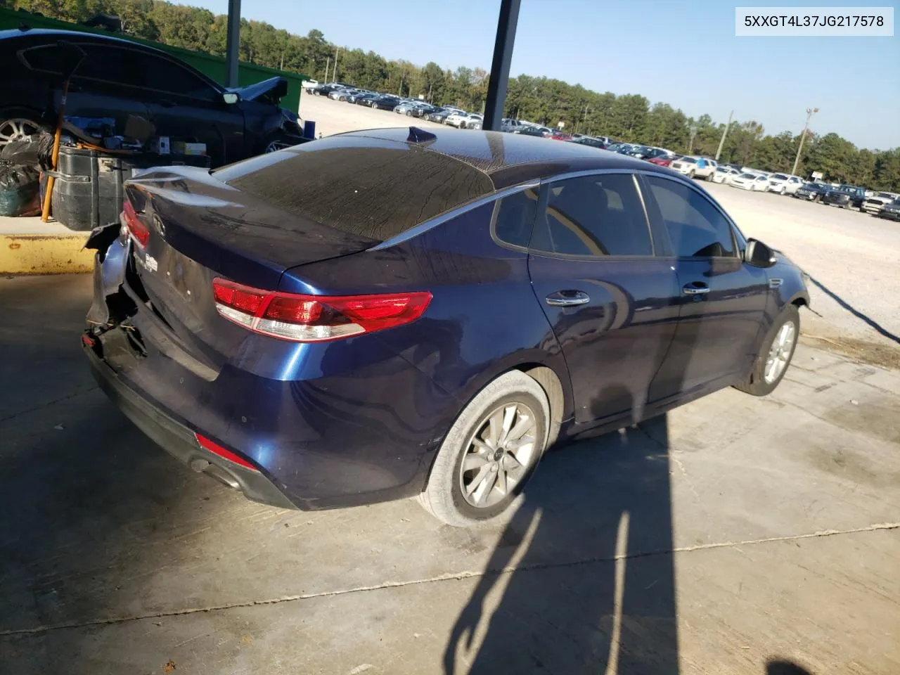 2018 Kia Optima Lx VIN: 5XXGT4L37JG217578 Lot: 77021574