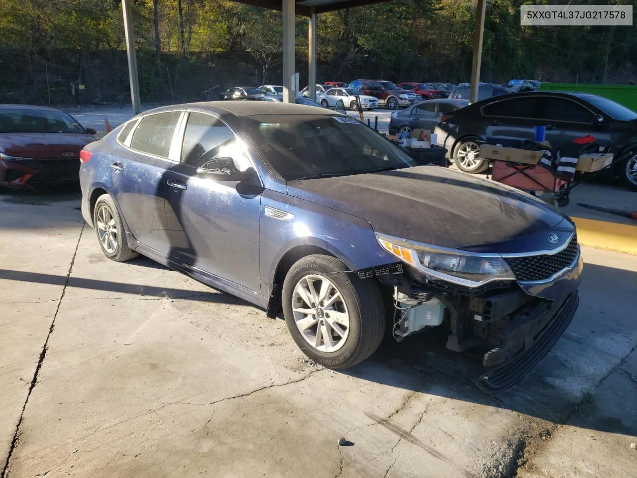 2018 Kia Optima Lx VIN: 5XXGT4L37JG217578 Lot: 77021574