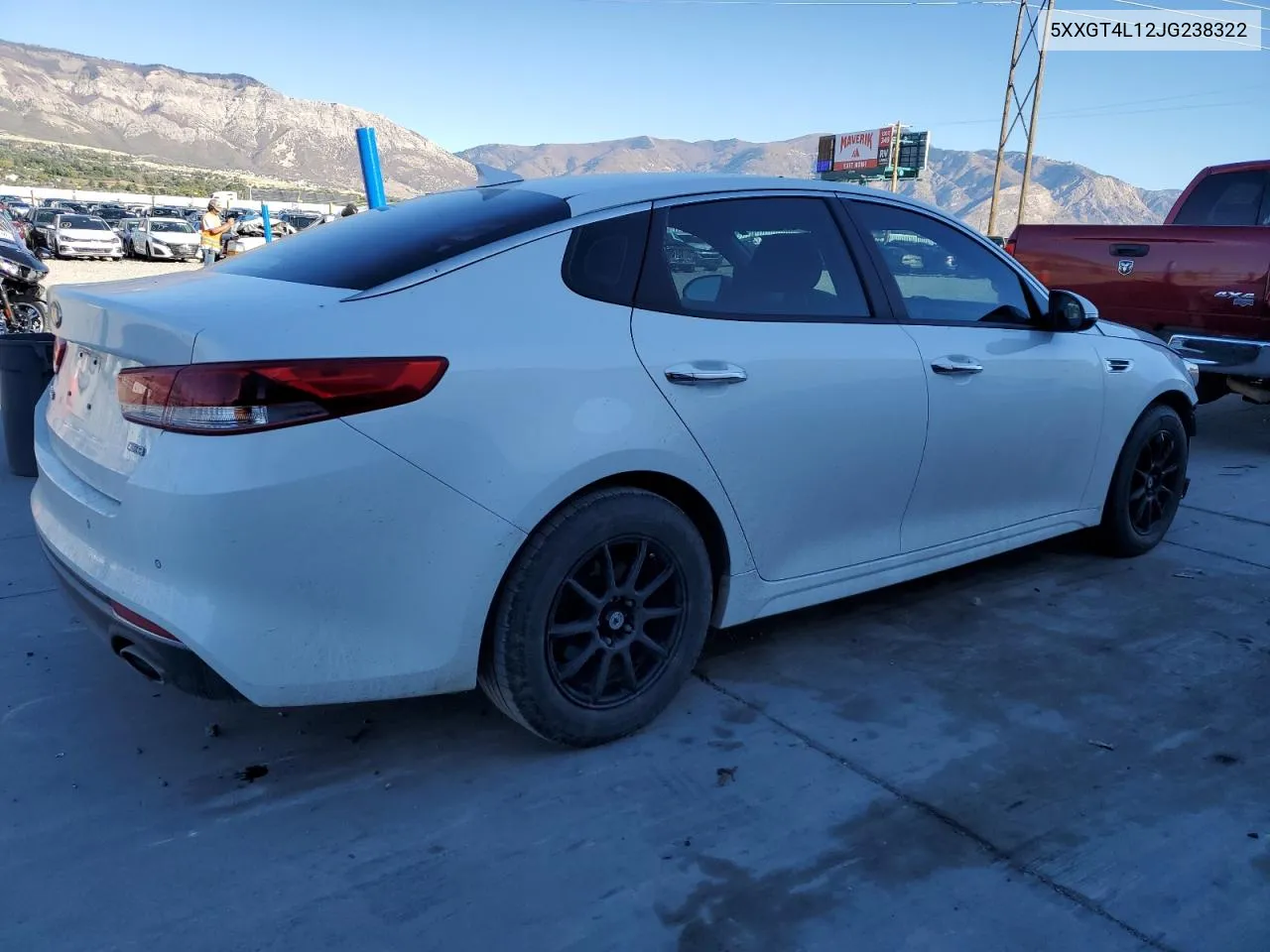 2018 Kia Optima Lx VIN: 5XXGT4L12JG238322 Lot: 77117594