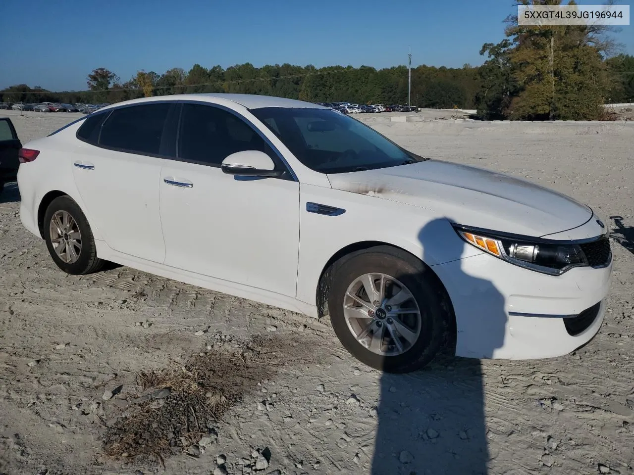 2018 Kia Optima Lx VIN: 5XXGT4L39JG196944 Lot: 77145144