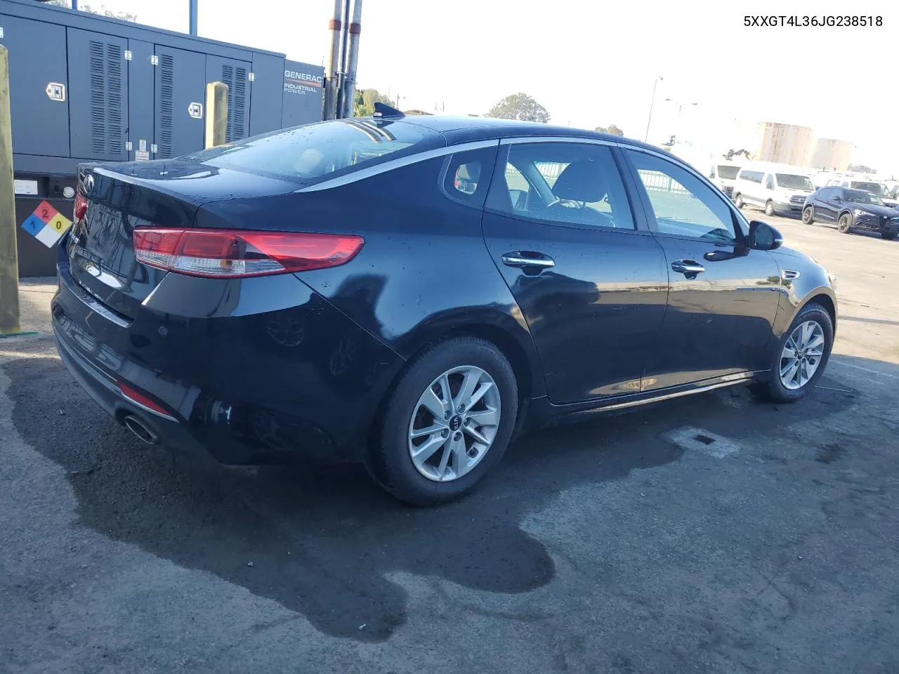 2018 Kia Optima Lx VIN: 5XXGT4L36JG238518 Lot: 77146444