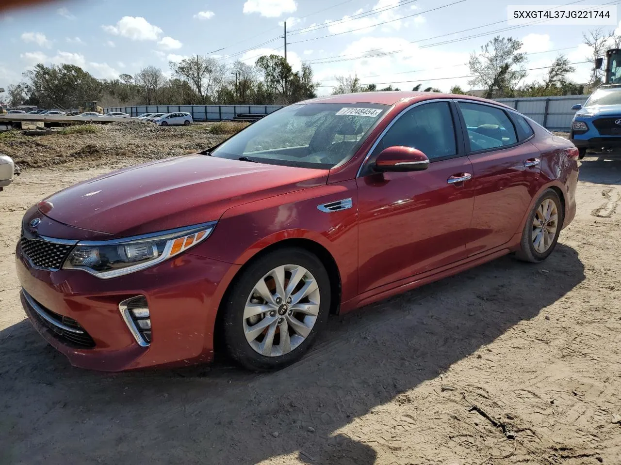 5XXGT4L37JG221744 2018 Kia Optima Lx