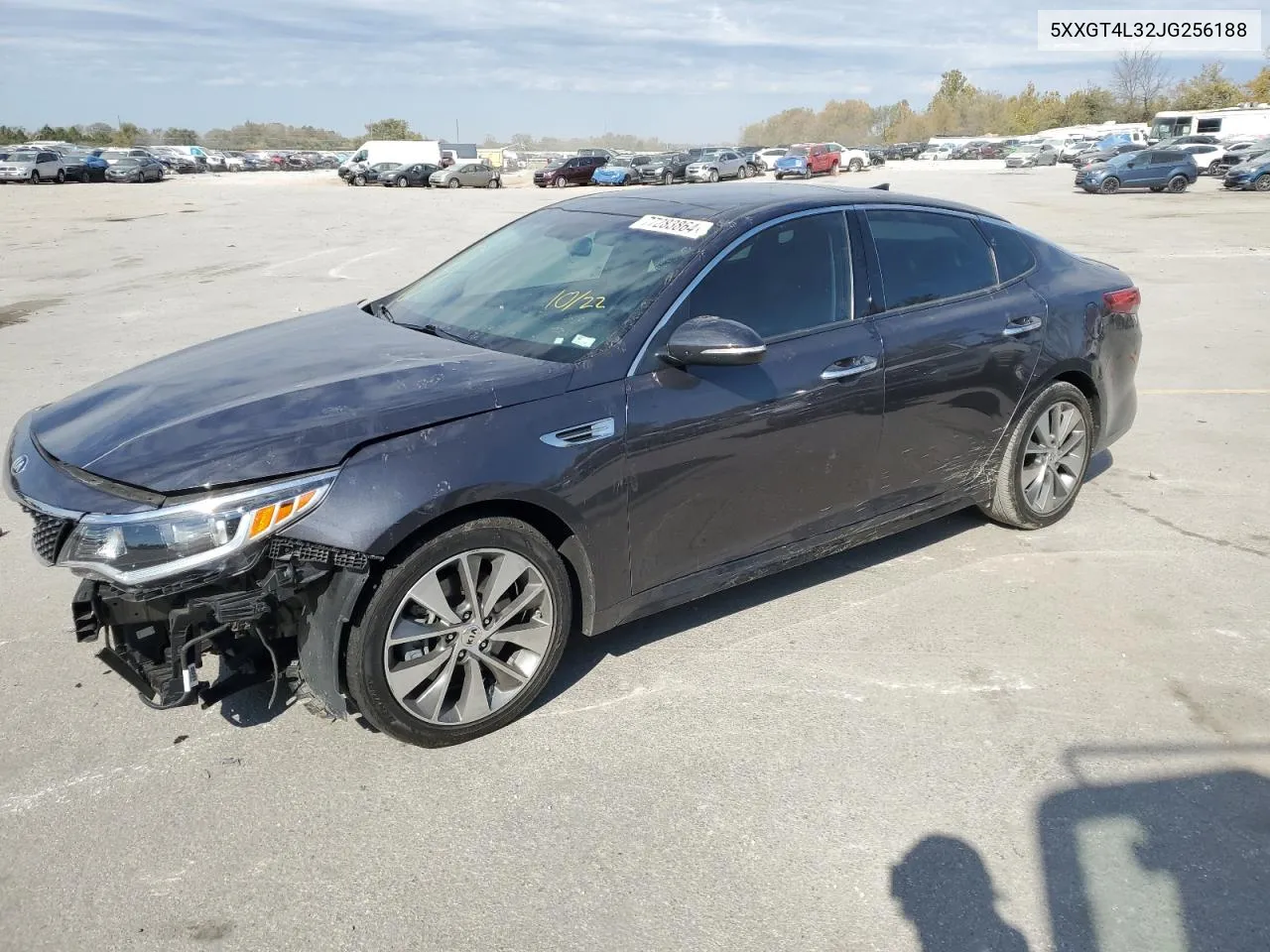 2018 Kia Optima Lx VIN: 5XXGT4L32JG256188 Lot: 77283864