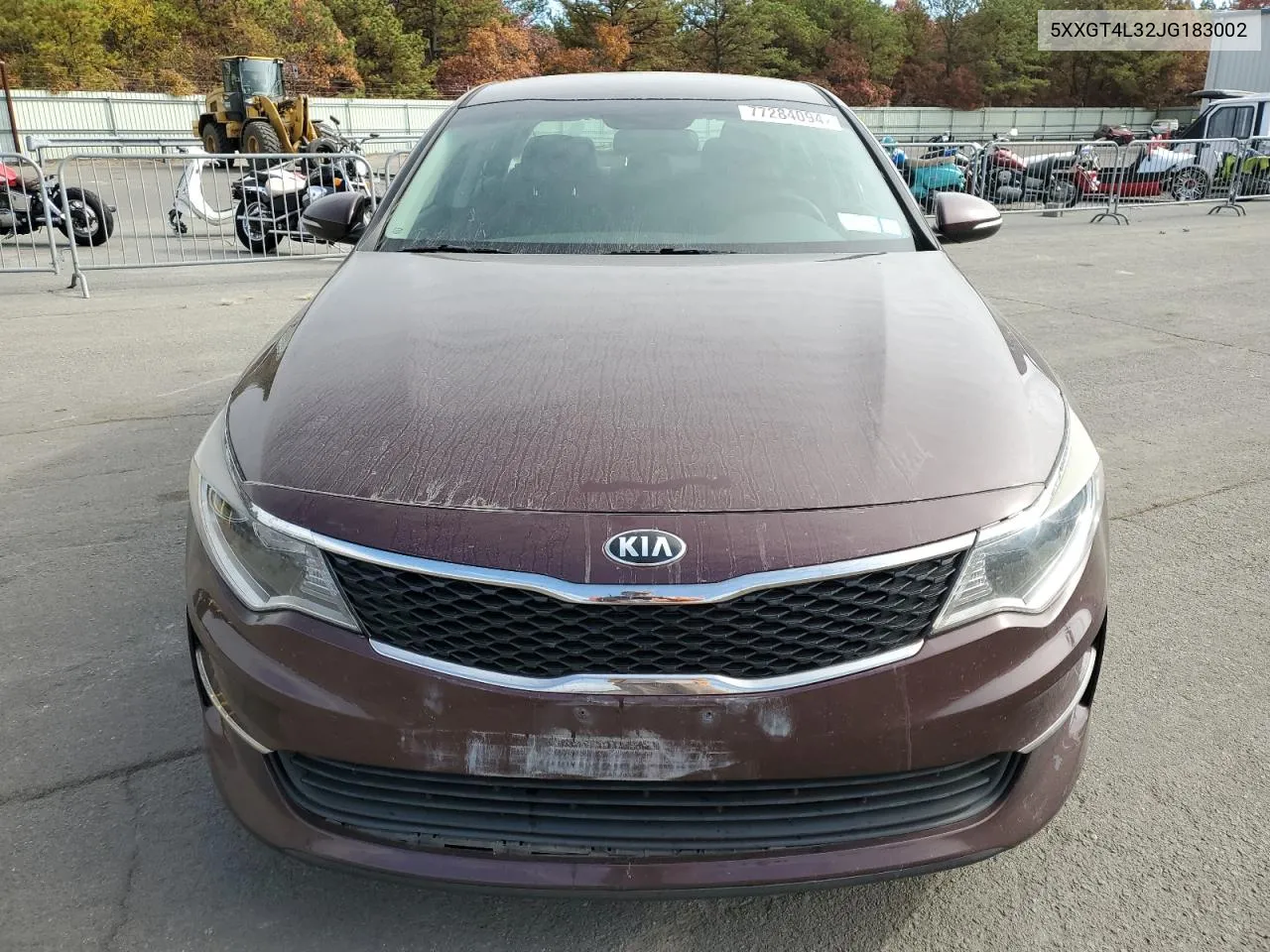 2018 Kia Optima Lx VIN: 5XXGT4L32JG183002 Lot: 77284094