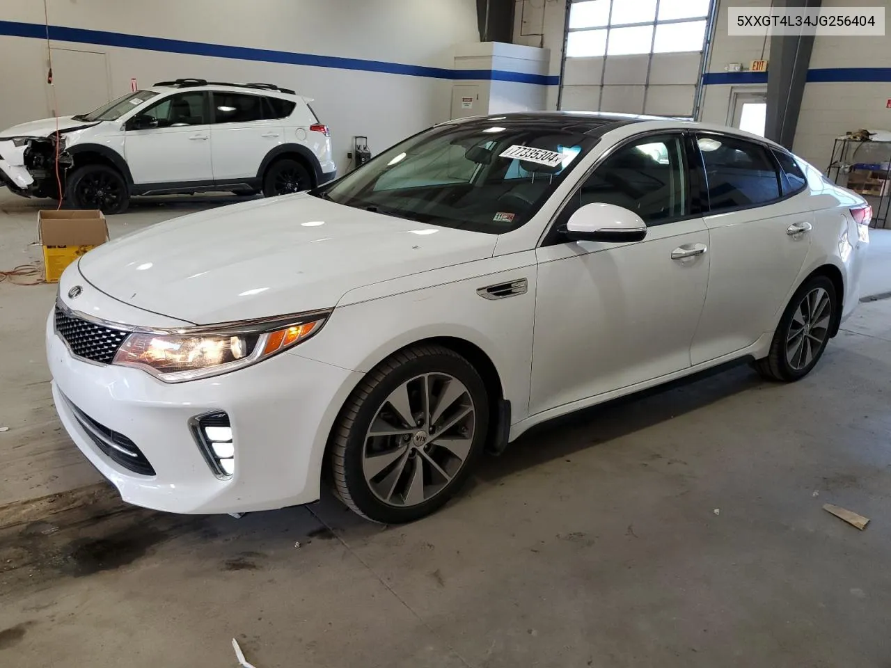 2018 Kia Optima Lx VIN: 5XXGT4L34JG256404 Lot: 77335304