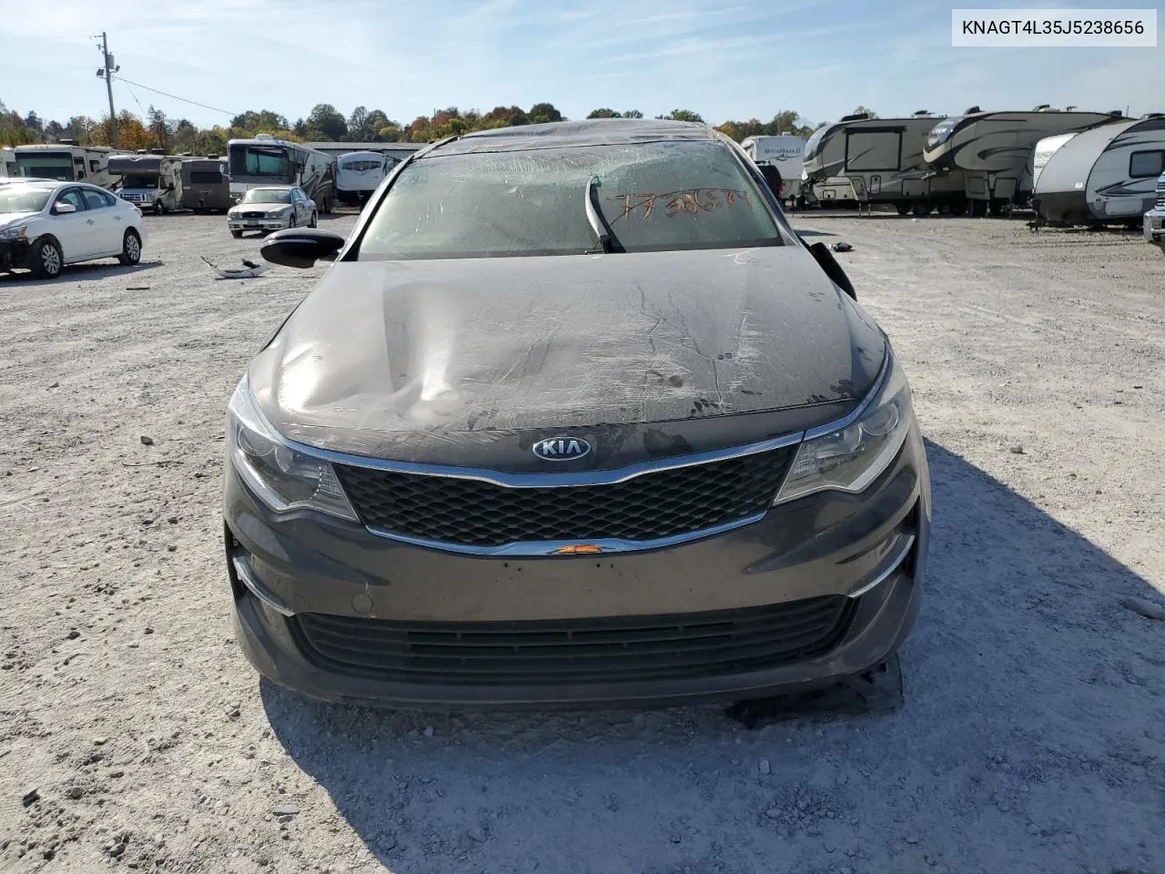 2018 Kia Optima Lx VIN: KNAGT4L35J5238656 Lot: 77386574