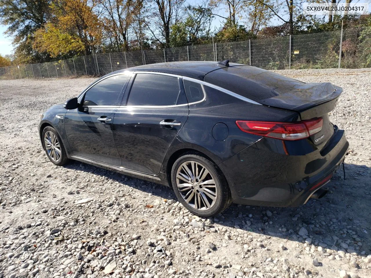 2018 Kia Optima Sxl VIN: 5XXGV4L20JG204317 Lot: 77390824