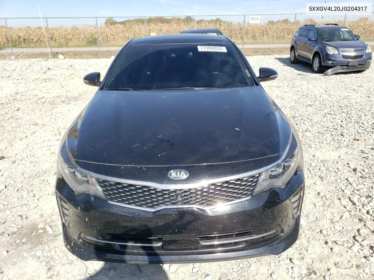 2018 Kia Optima Sxl VIN: 5XXGV4L20JG204317 Lot: 77390824