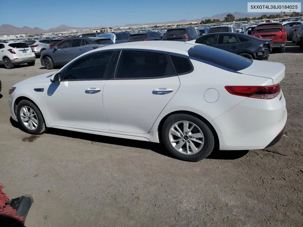 2018 Kia Optima Lx VIN: 5XXGT4L38JG184025 Lot: 77395534