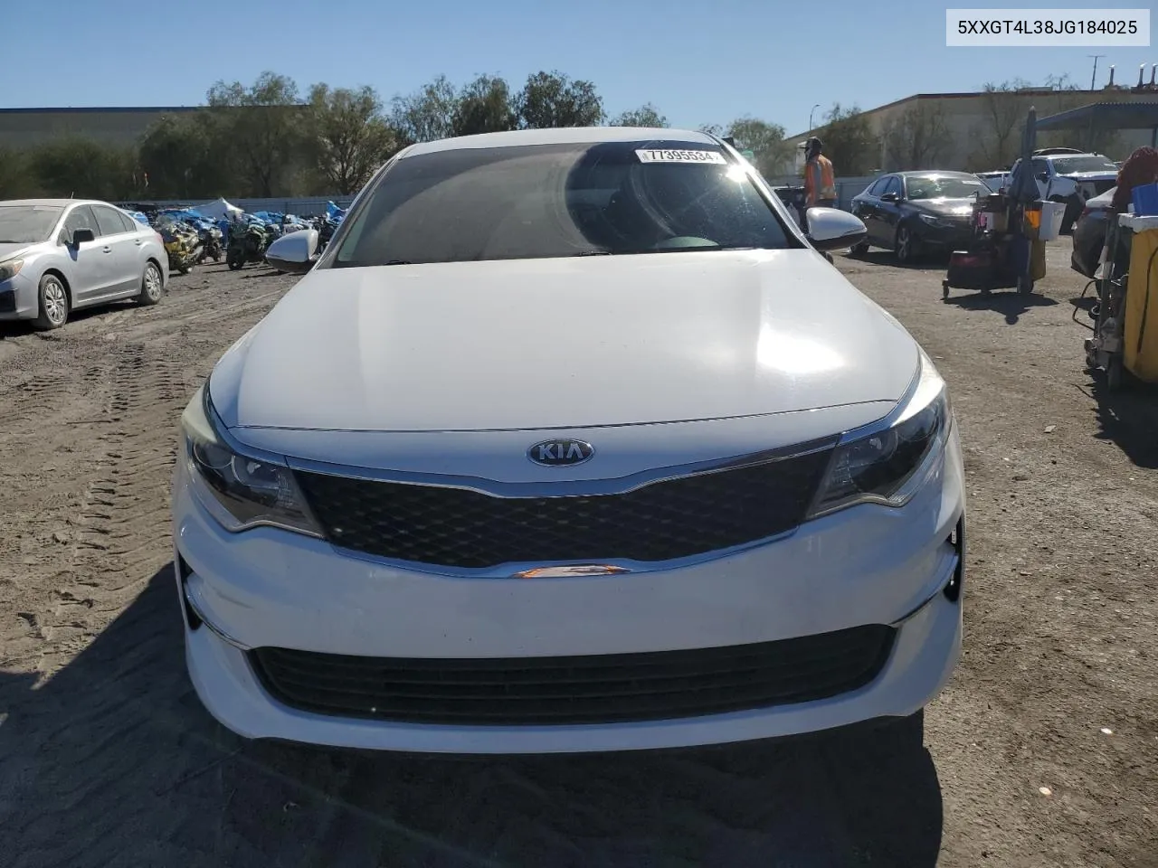 2018 Kia Optima Lx VIN: 5XXGT4L38JG184025 Lot: 77395534