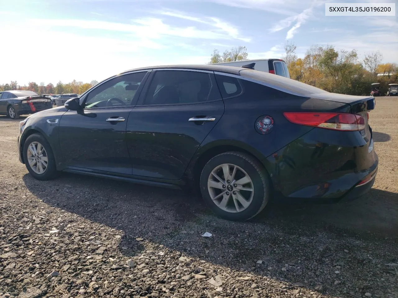 2018 Kia Optima Lx VIN: 5XXGT4L35JG196200 Lot: 77455184