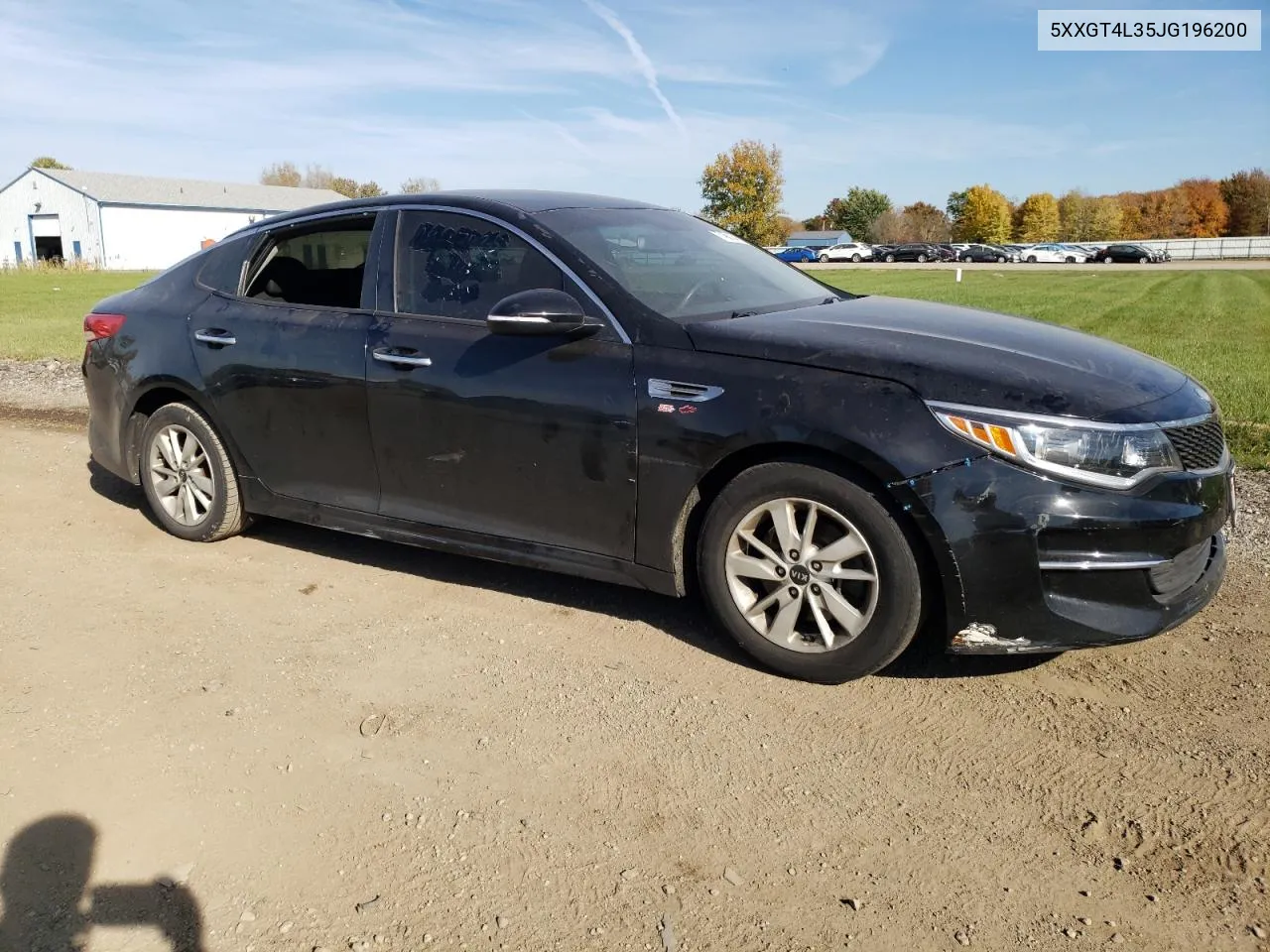 2018 Kia Optima Lx VIN: 5XXGT4L35JG196200 Lot: 77455184