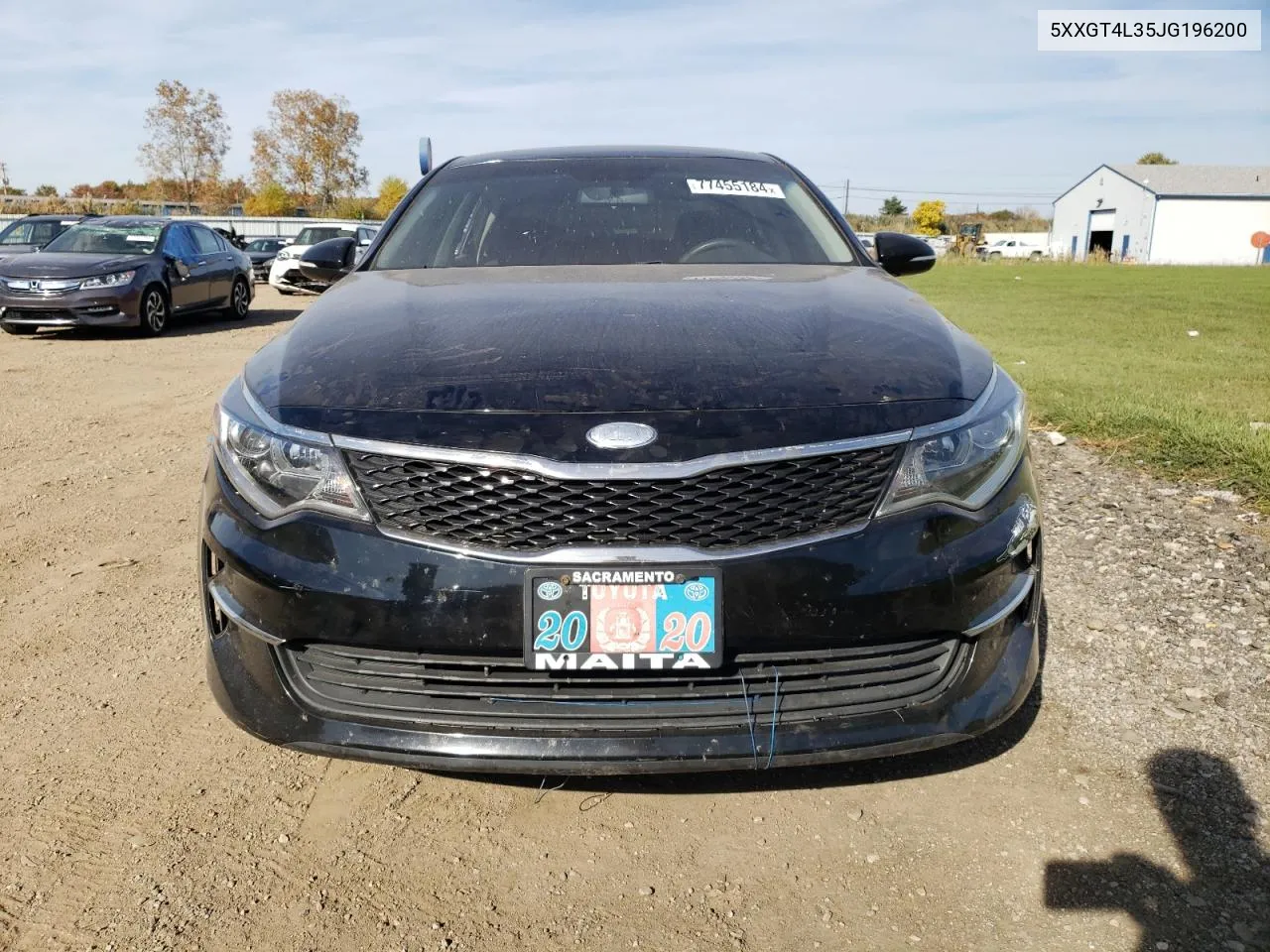 5XXGT4L35JG196200 2018 Kia Optima Lx