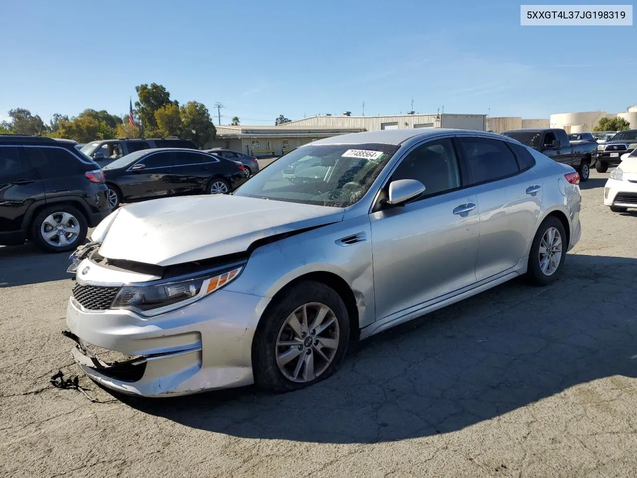 5XXGT4L37JG198319 2018 Kia Optima Lx