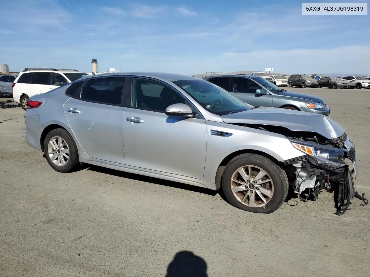 5XXGT4L37JG198319 2018 Kia Optima Lx