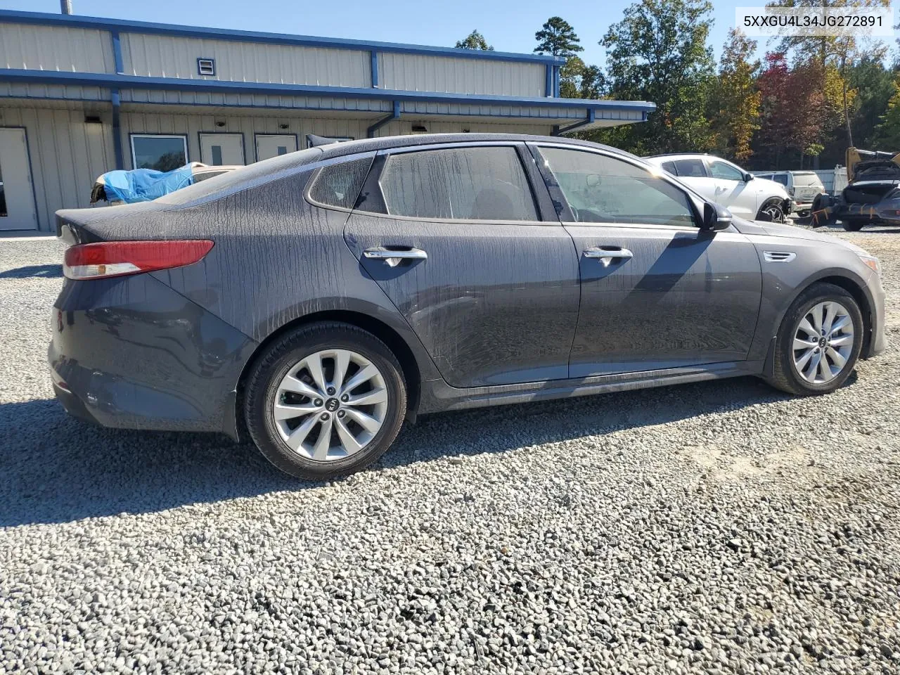 2018 Kia Optima Ex VIN: 5XXGU4L34JG272891 Lot: 77549334