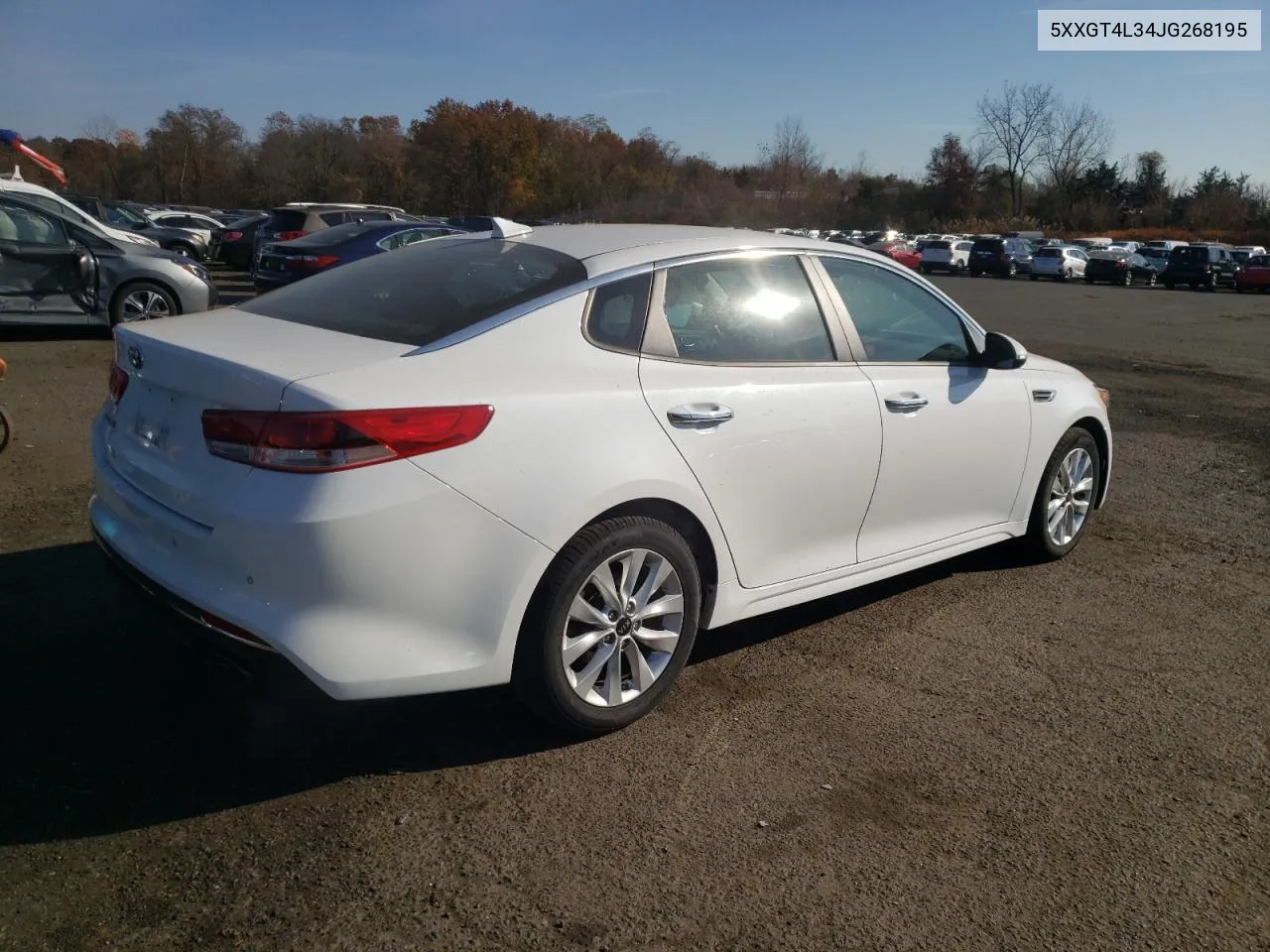 2018 Kia Optima Lx VIN: 5XXGT4L34JG268195 Lot: 77581954